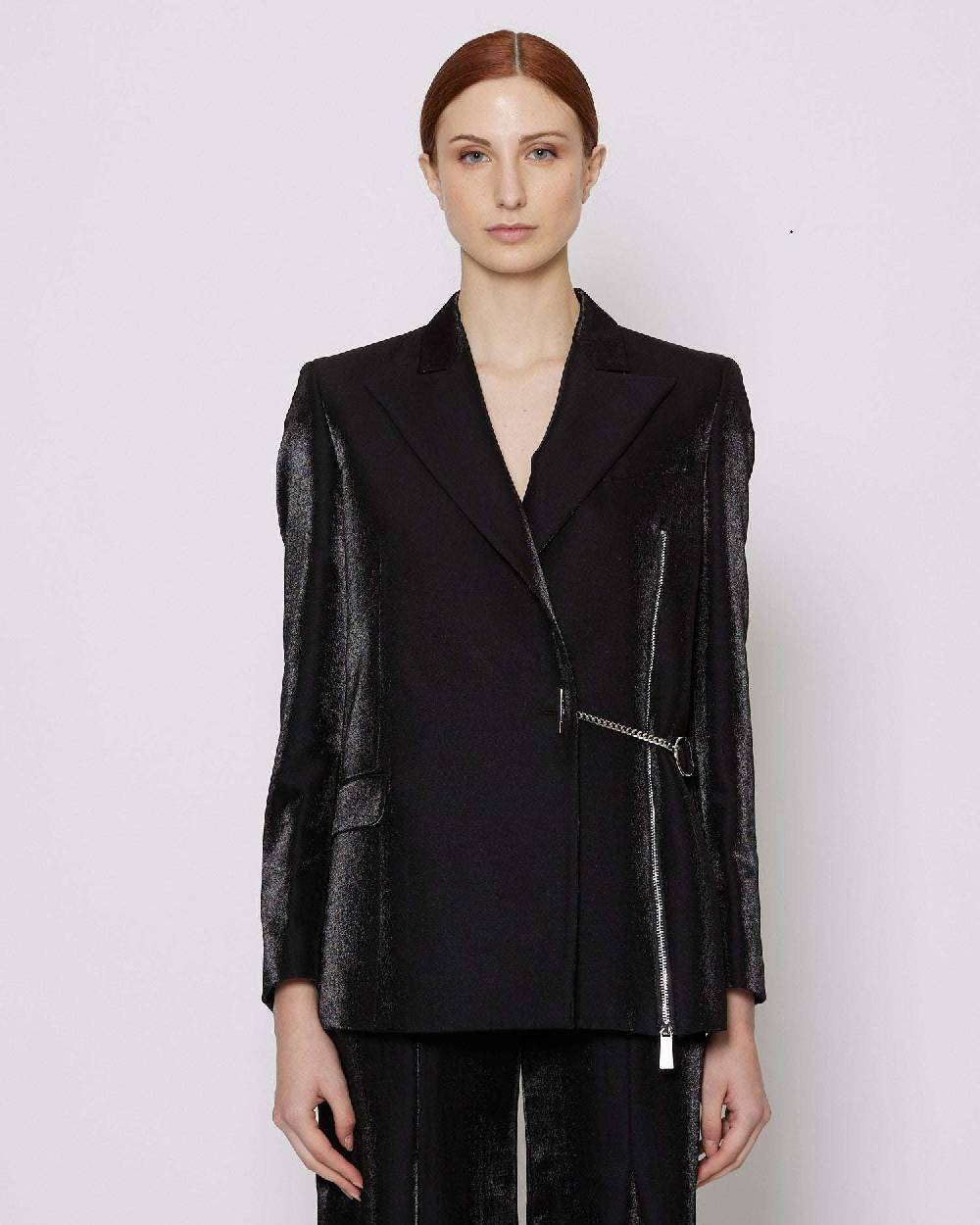 John Richmond Blazer monopetto con catena in chiusura Offerta natalizia