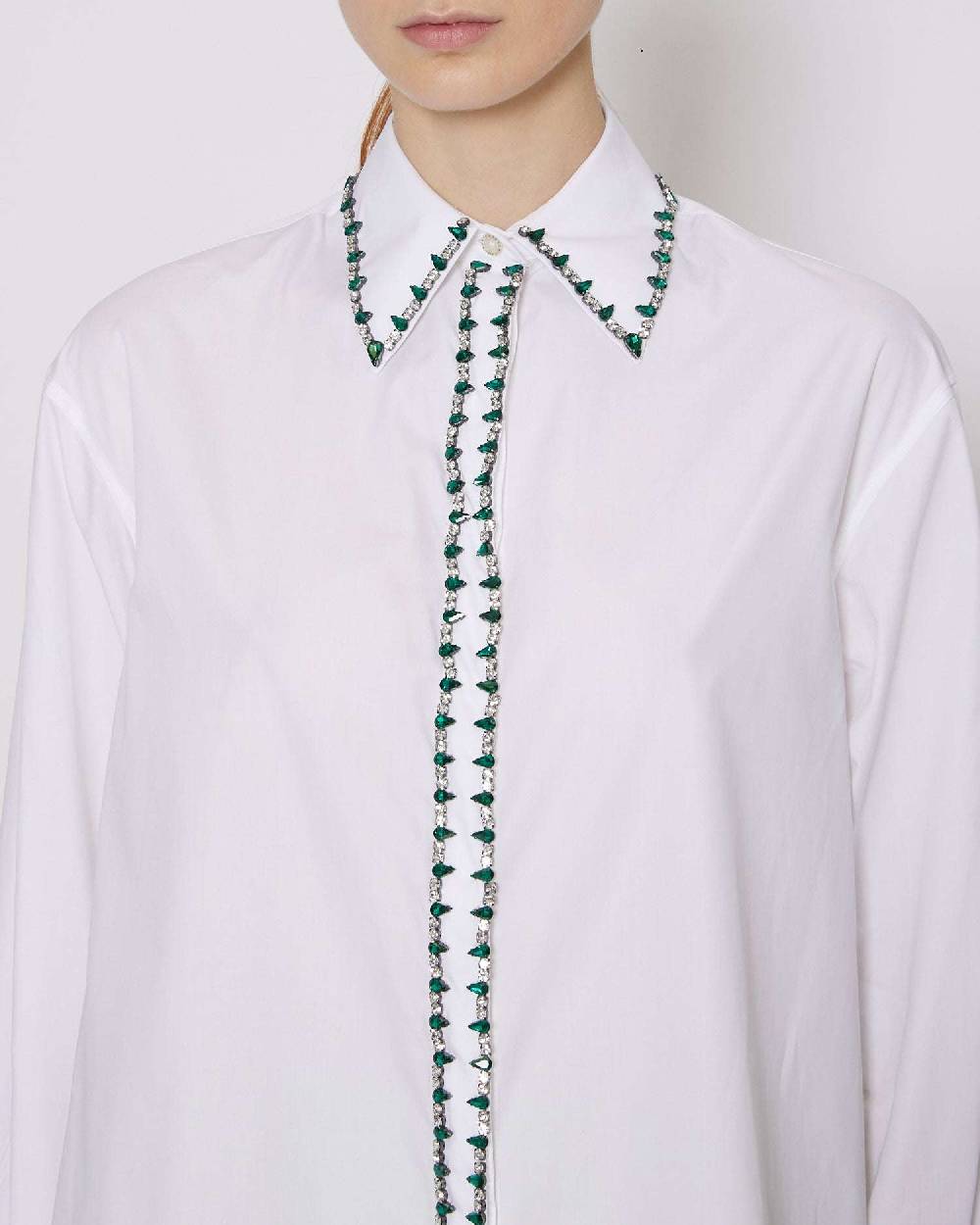 John Richmond Camicia con applicazioni gioiello Offerte speciali