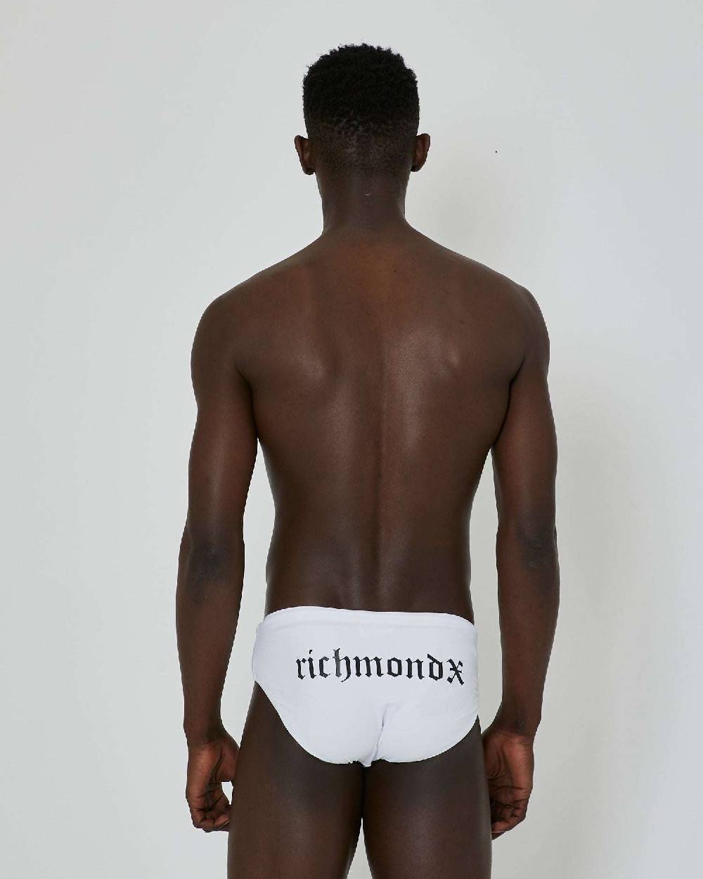 John Richmond Costume a slip con logo stampato sul retro Prezzo basso