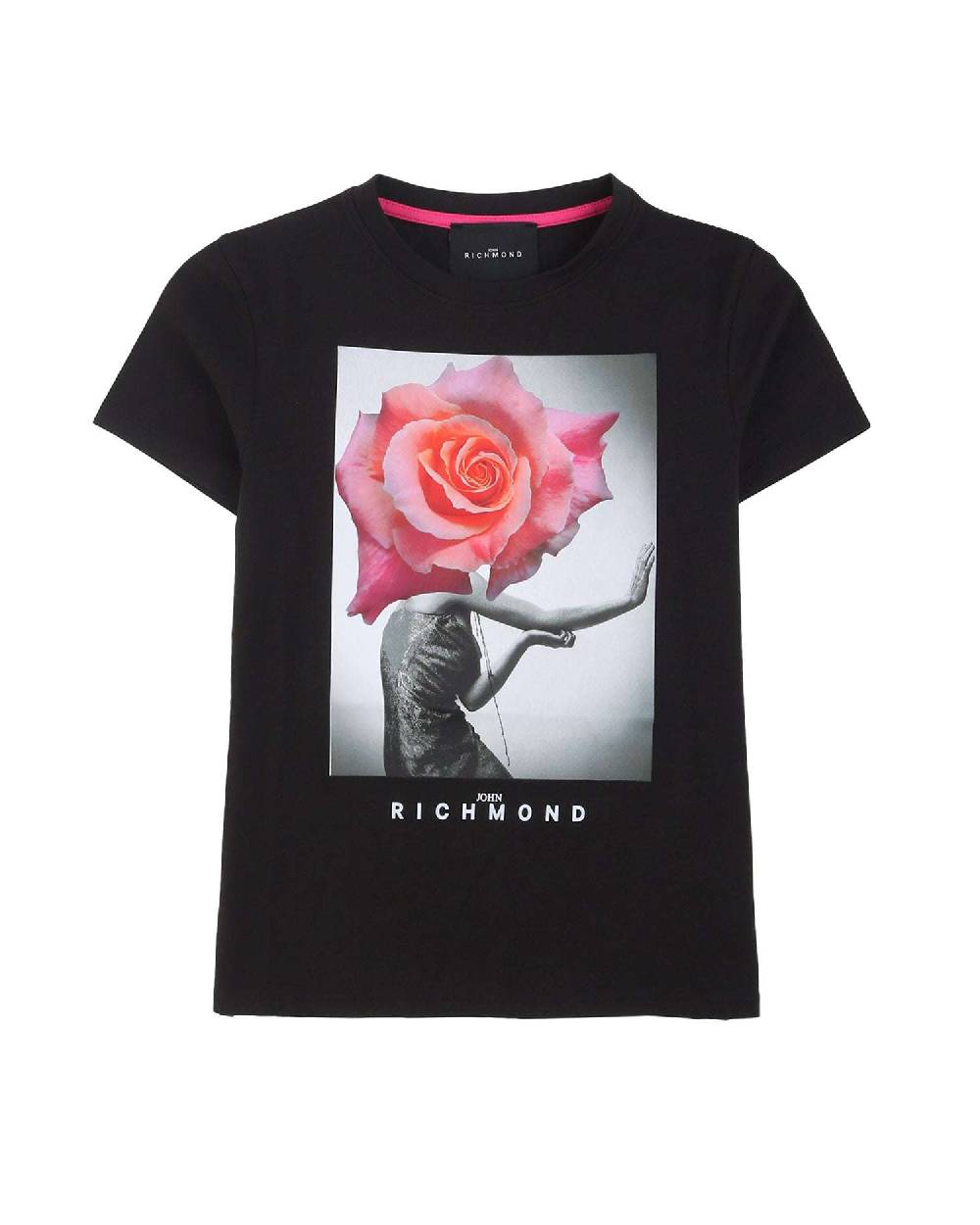 John Richmond kids T-shirt con stampa e logo Fino al 60% di sconto