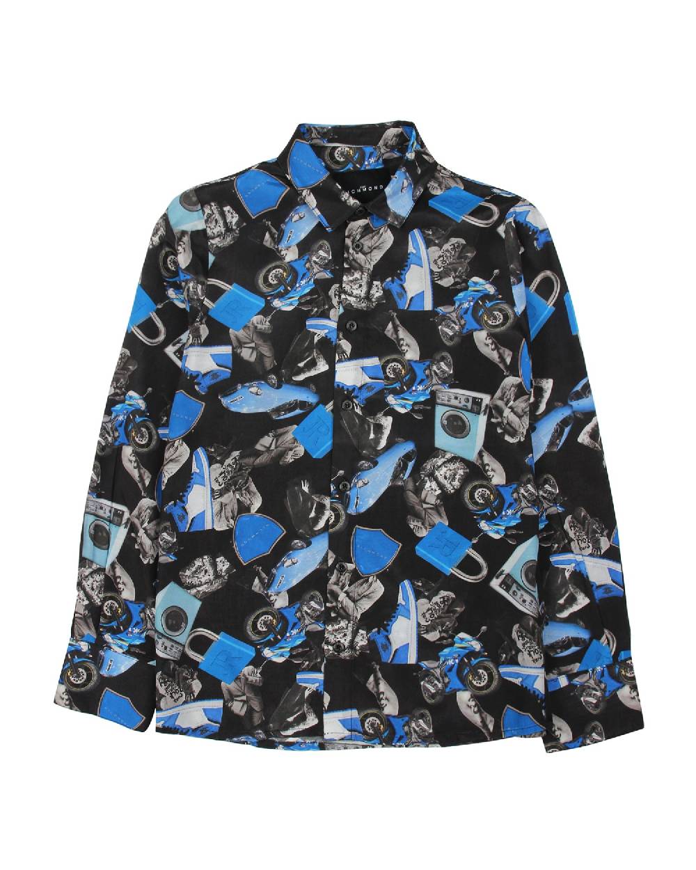 John Richmond kids Camicia con pattern allover Limitato a 3 giorni