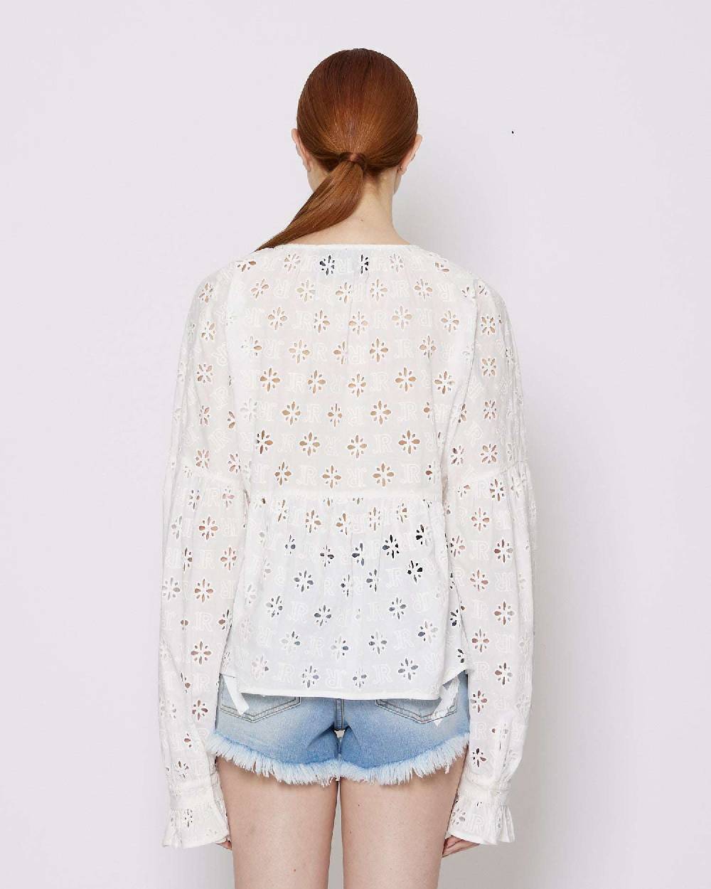 John Richmond Blusa con ricami tone sur tone Online