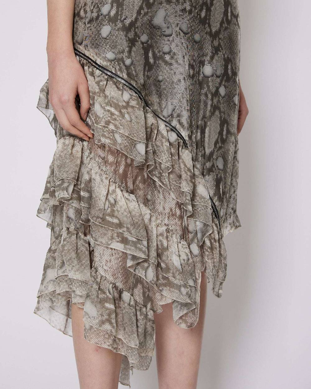 John Richmond Abito midi con scollo a V Saldi