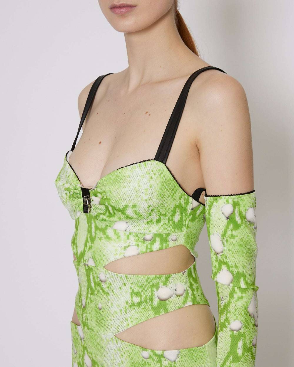 John Richmond Abito midi cut out con manicotti I Più Venduti