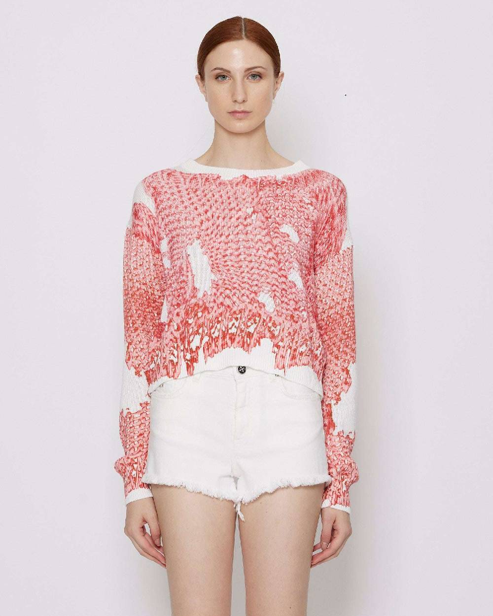 John Richmond Maglia con pattern Prezzo di fabbrica