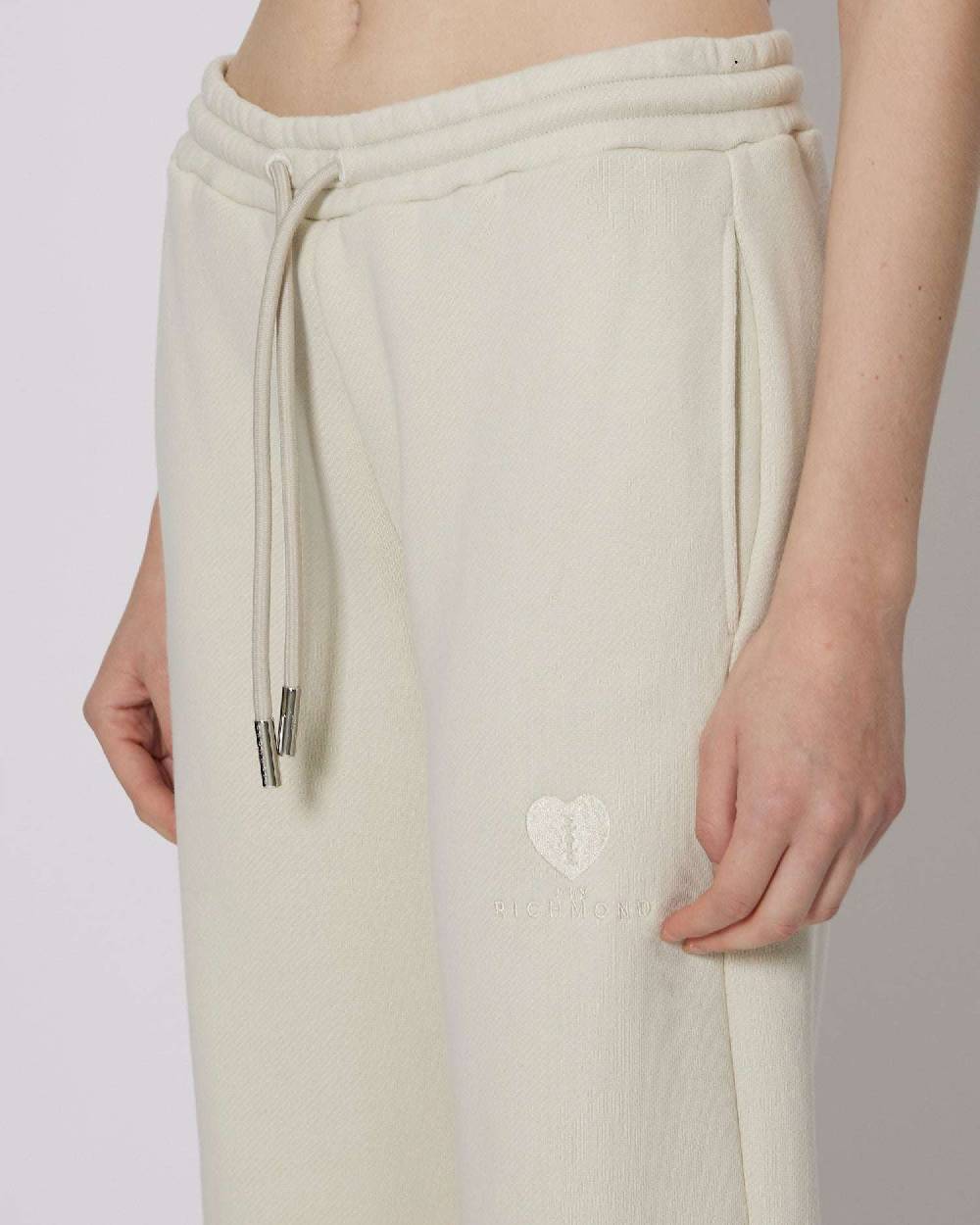 John Richmond Pantaloni da joggings con grafica tone sur tone Grande vendita
