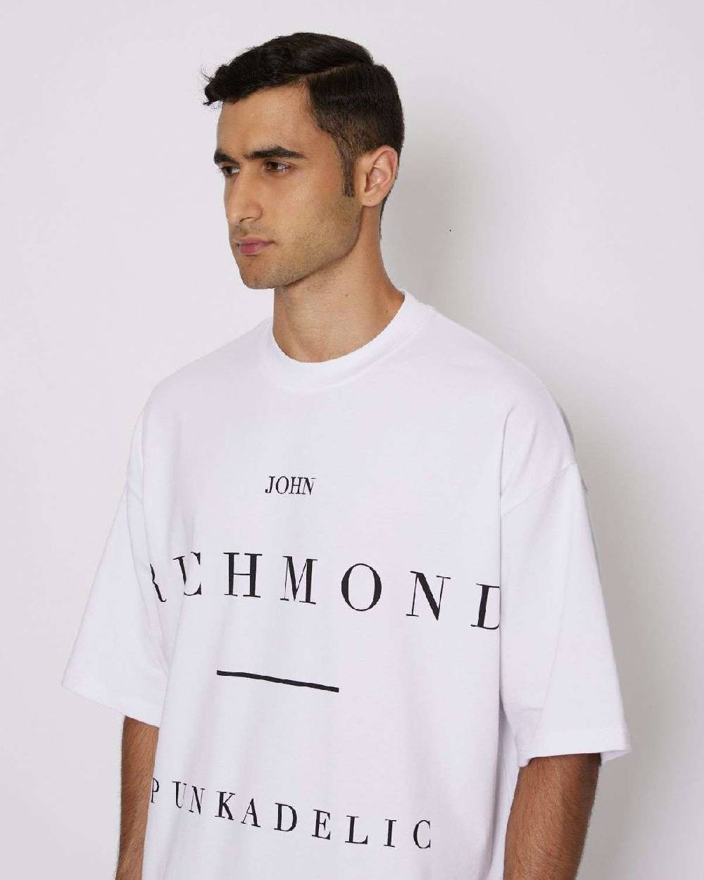 John Richmond T-shirt over con lettering Offerta natalizia