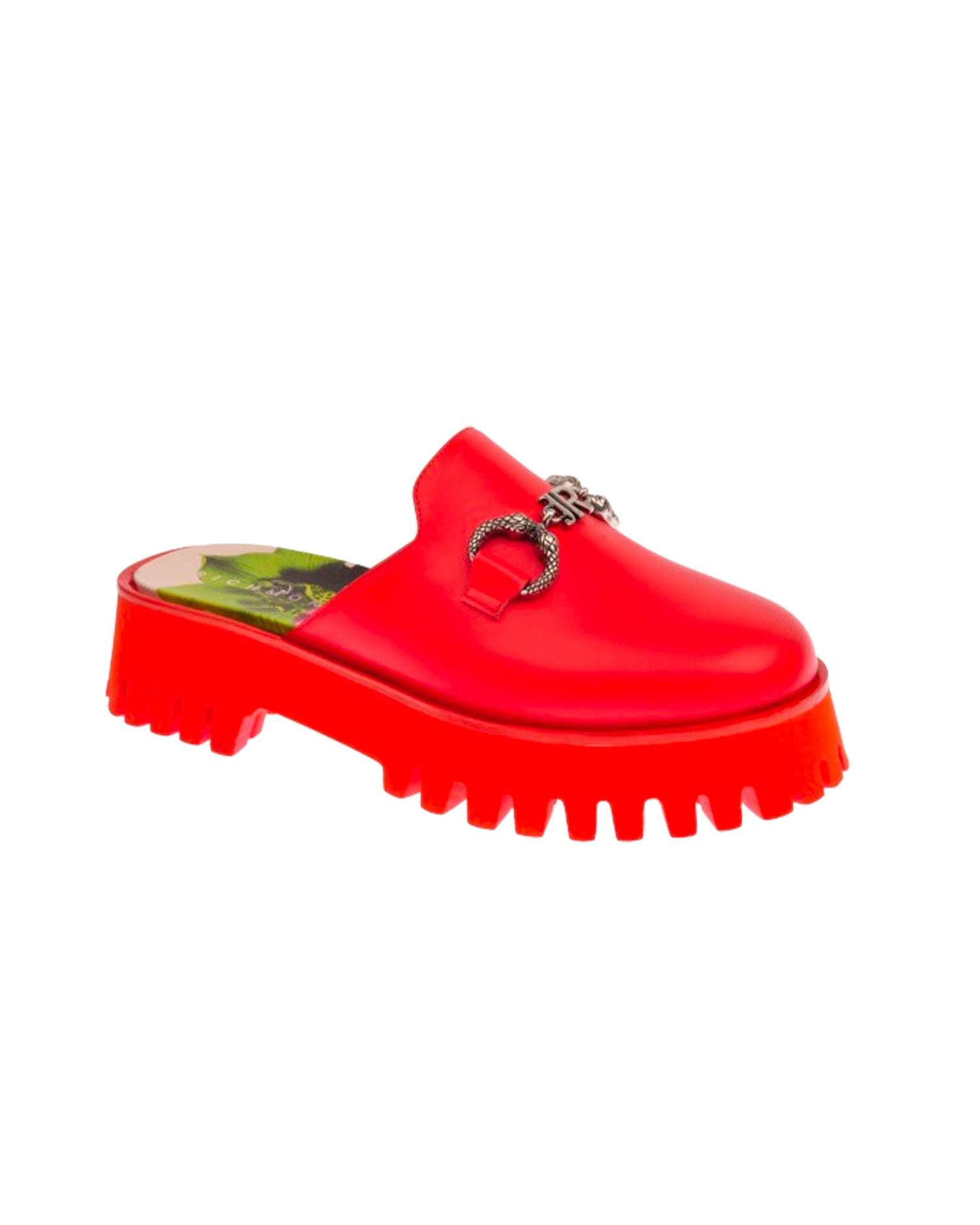 John Richmond Scarpa aperta dietro con applicazione Latest fashion