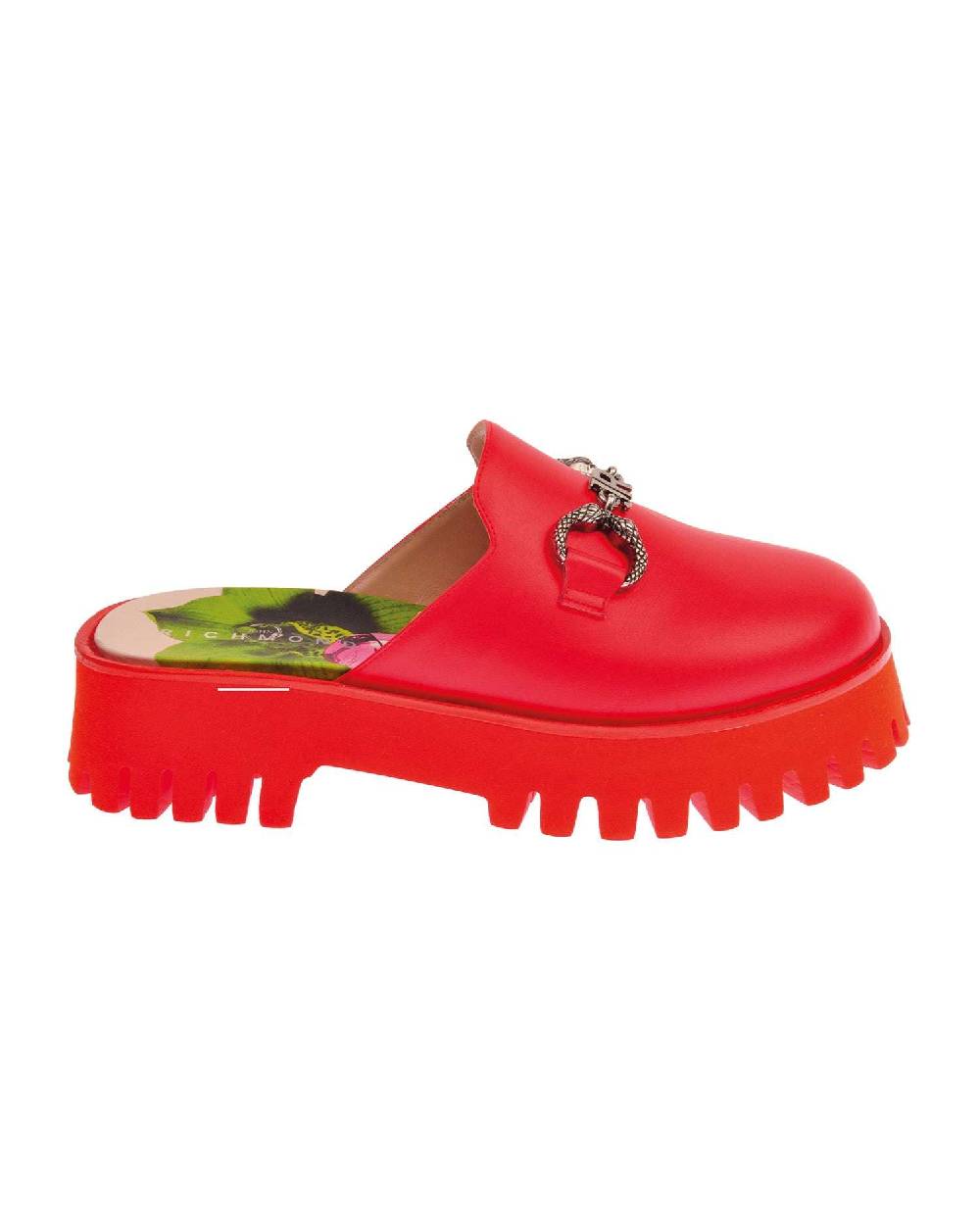 John Richmond Scarpa aperta dietro con applicazione Latest fashion
