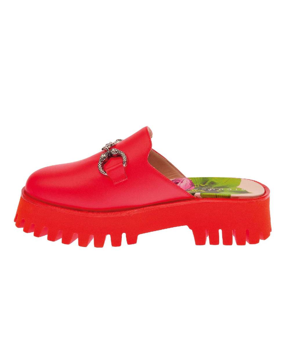 John Richmond Scarpa aperta dietro con applicazione Latest fashion