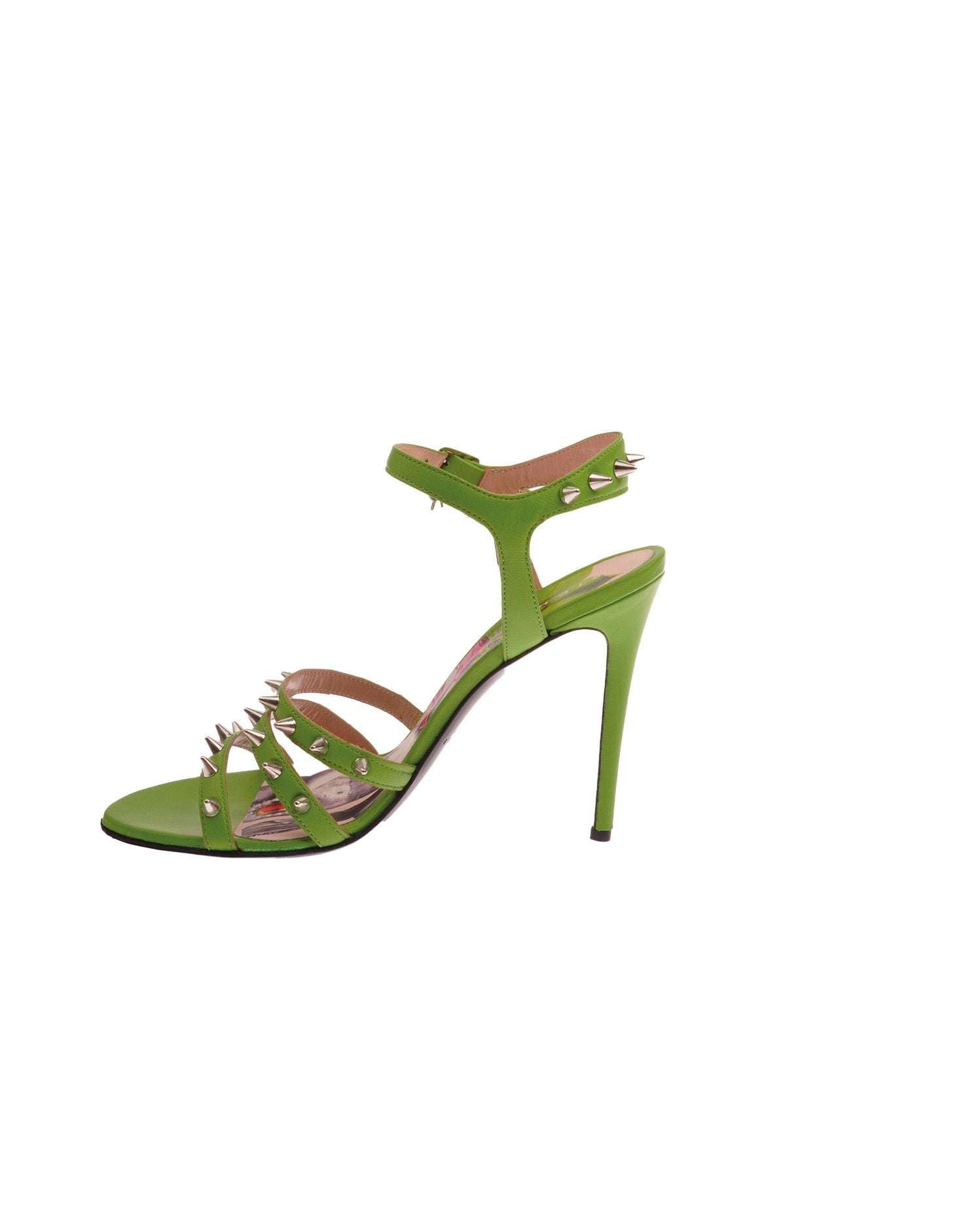 John Richmond Sandalo con pattern e borchie Liquidazione