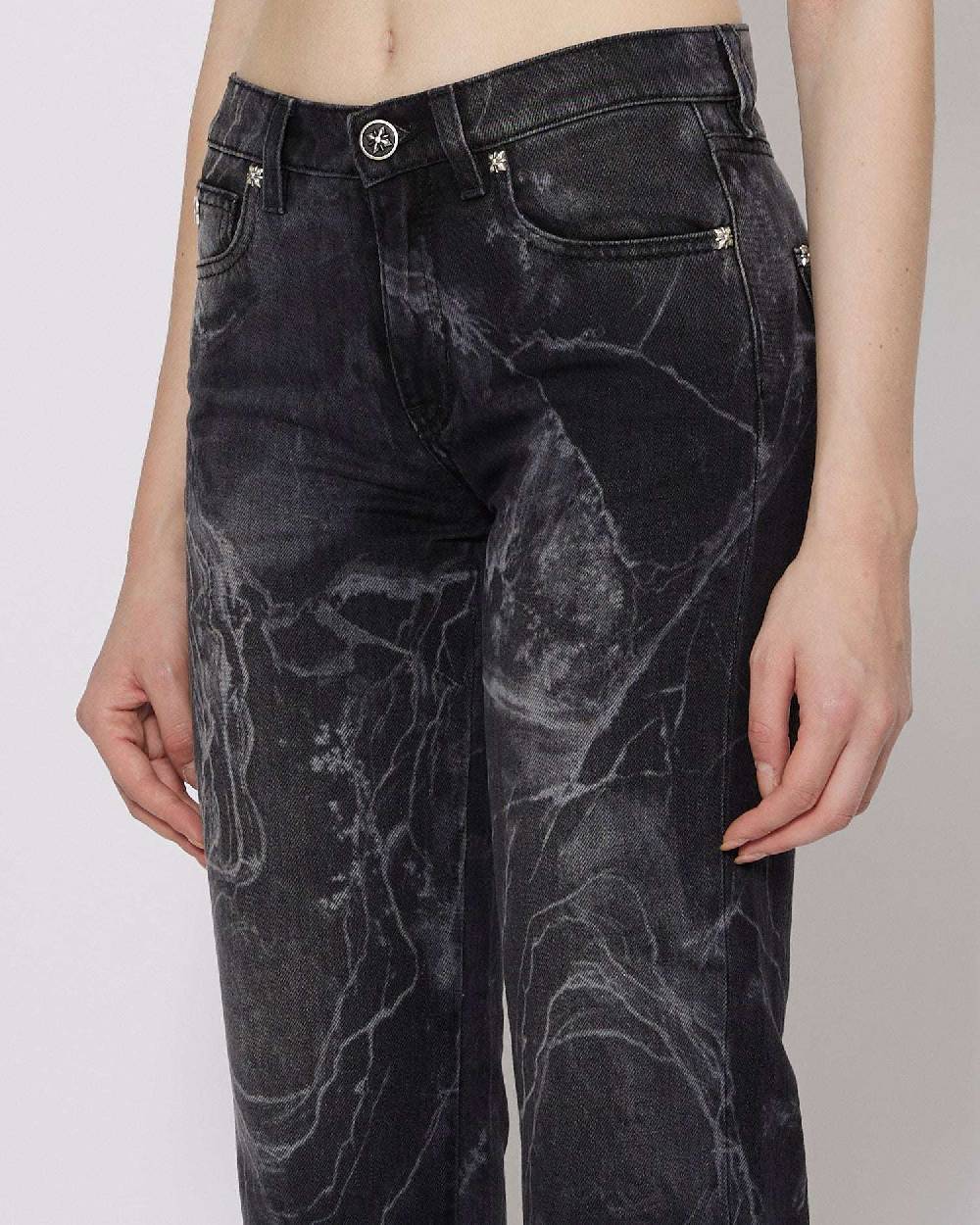 John Richmond Jeans regular con pattern allover Ultimi due giorni