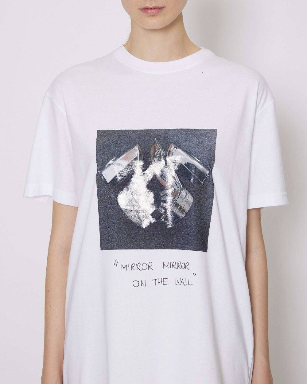 John Richmond T-shirt con grafica sul davanti Ultimo giorno