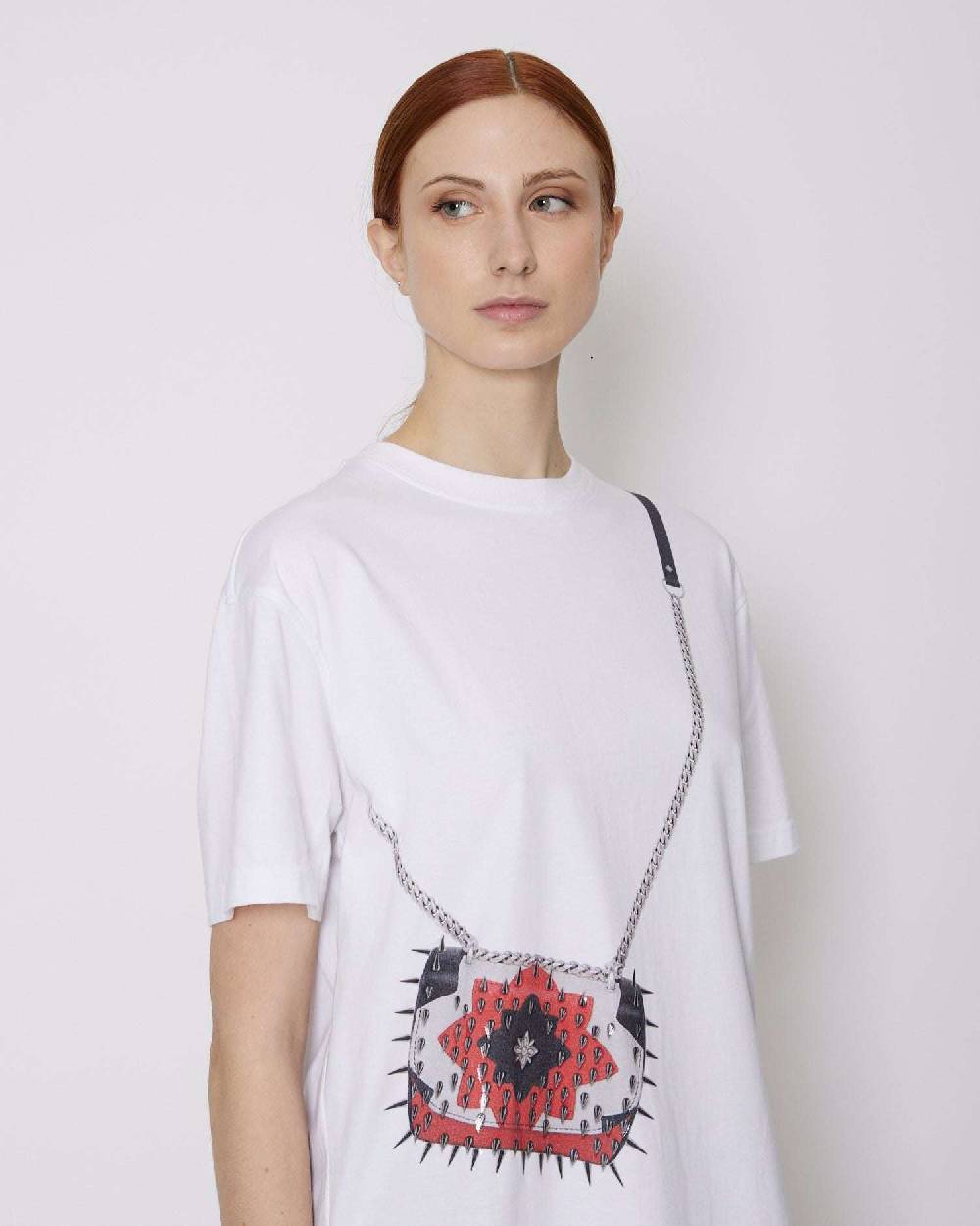 John Richmond T-shirt con grafica sul davanti Promozione temporanea