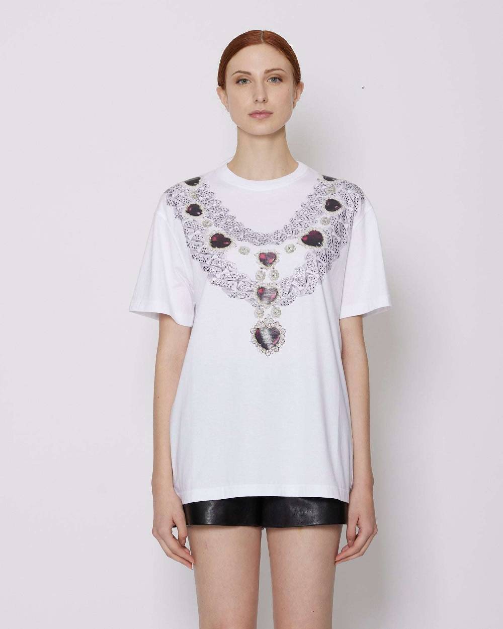 John Richmond T-shirt con grafica sul davanti Offerta speciale della fabbrica