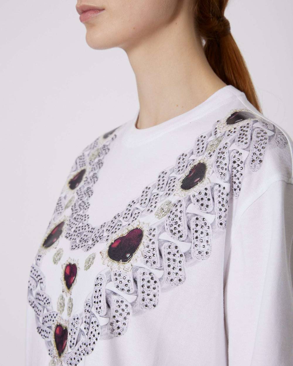 John Richmond T-shirt con grafica sul davanti Offerta speciale della fabbrica