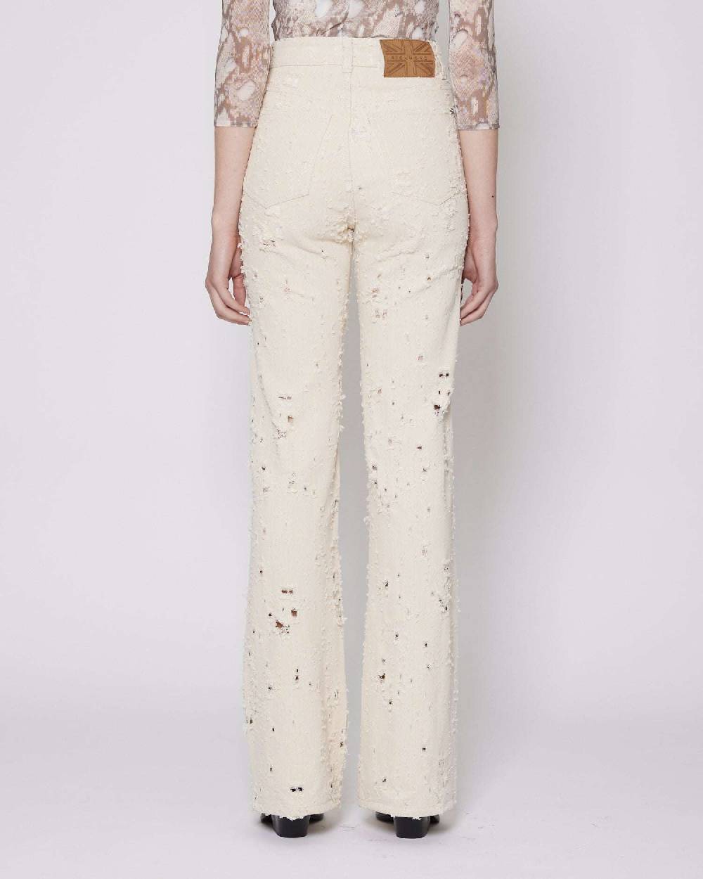 John Richmond Jeans regular con ricami tone sur tone 50% di sconto con spedizione gratuita