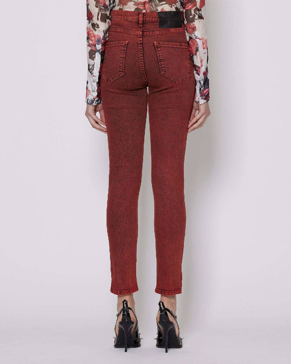 John Richmond Jeans slim a vita alta Officina