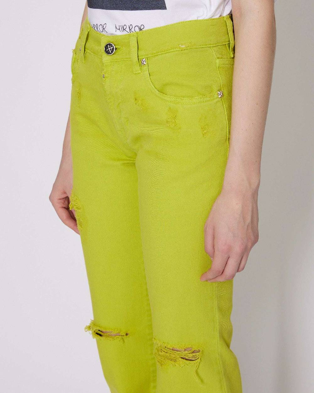 John Richmond Jeans regular con strappi Esporta salva