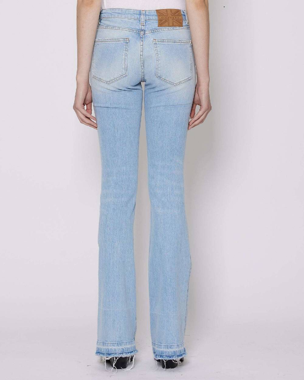 John Richmond Jeans straight leg con strappi Black Friday Prezzi