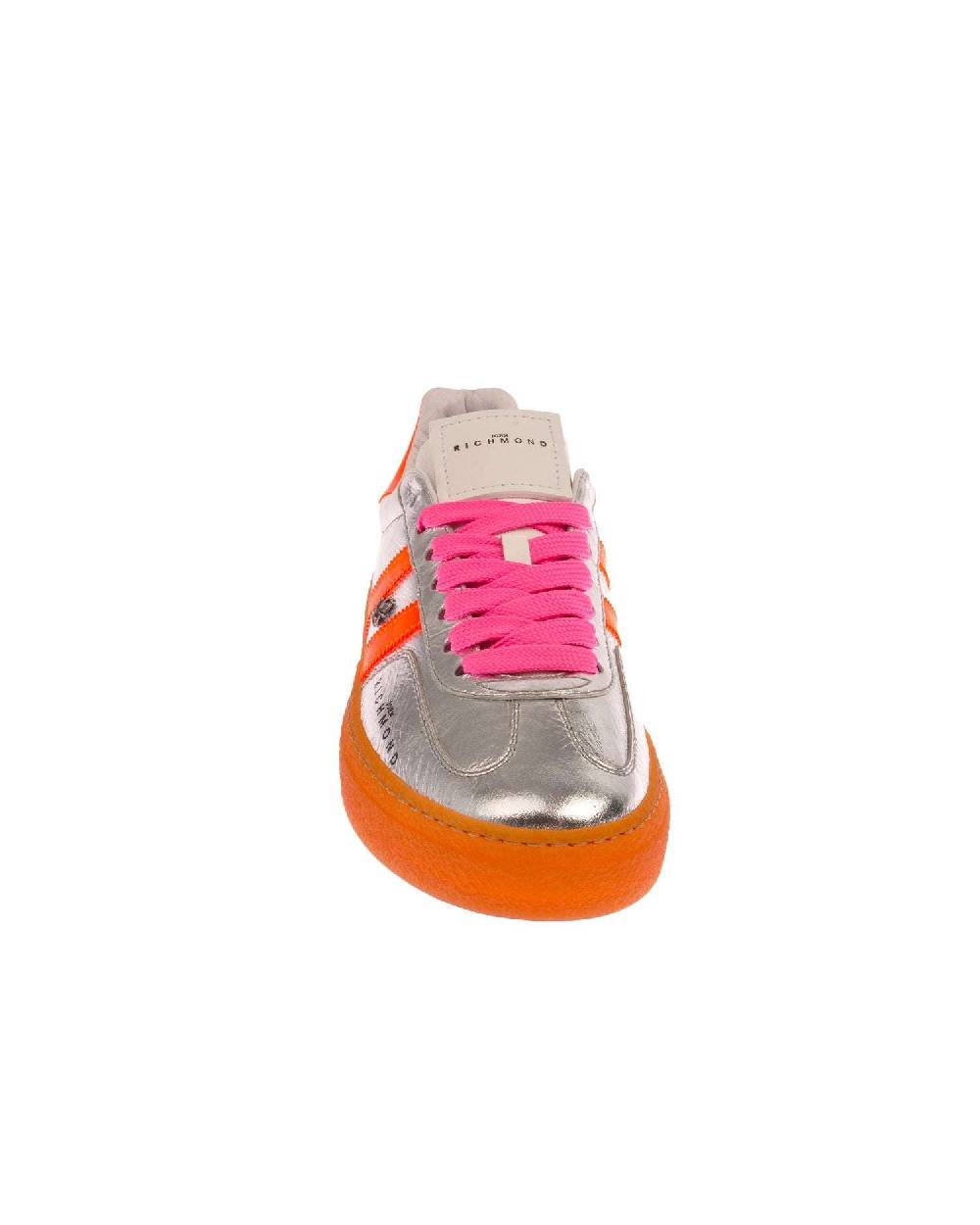 John Richmond - RICHENKA Sneakers in pelle con logo e bande laterali Sconti questo mese