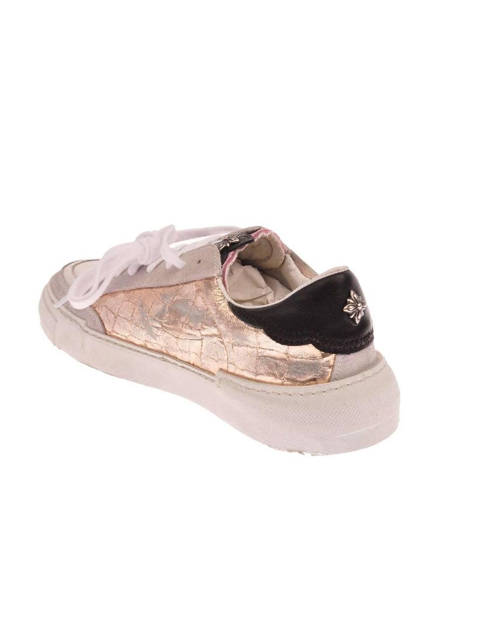 John Richmond Sneakers tricolor con stampa laterale Nuovo
