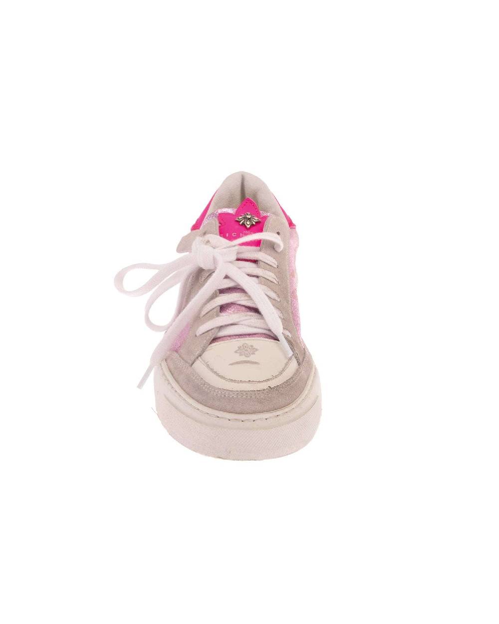John Richmond Sneakers tricolor con stampa laterale Vendita