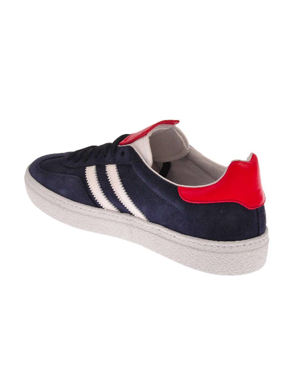 John Richmond Sneakers in pelle con logo e bande laterali Consegna Veloce