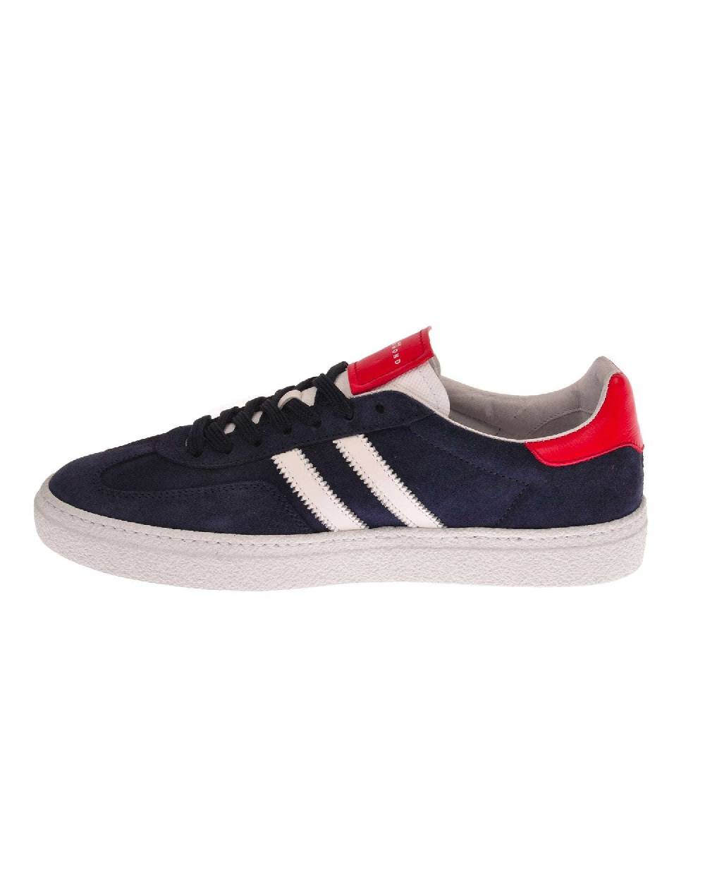 John Richmond Sneakers in pelle con logo e bande laterali Consegna Veloce
