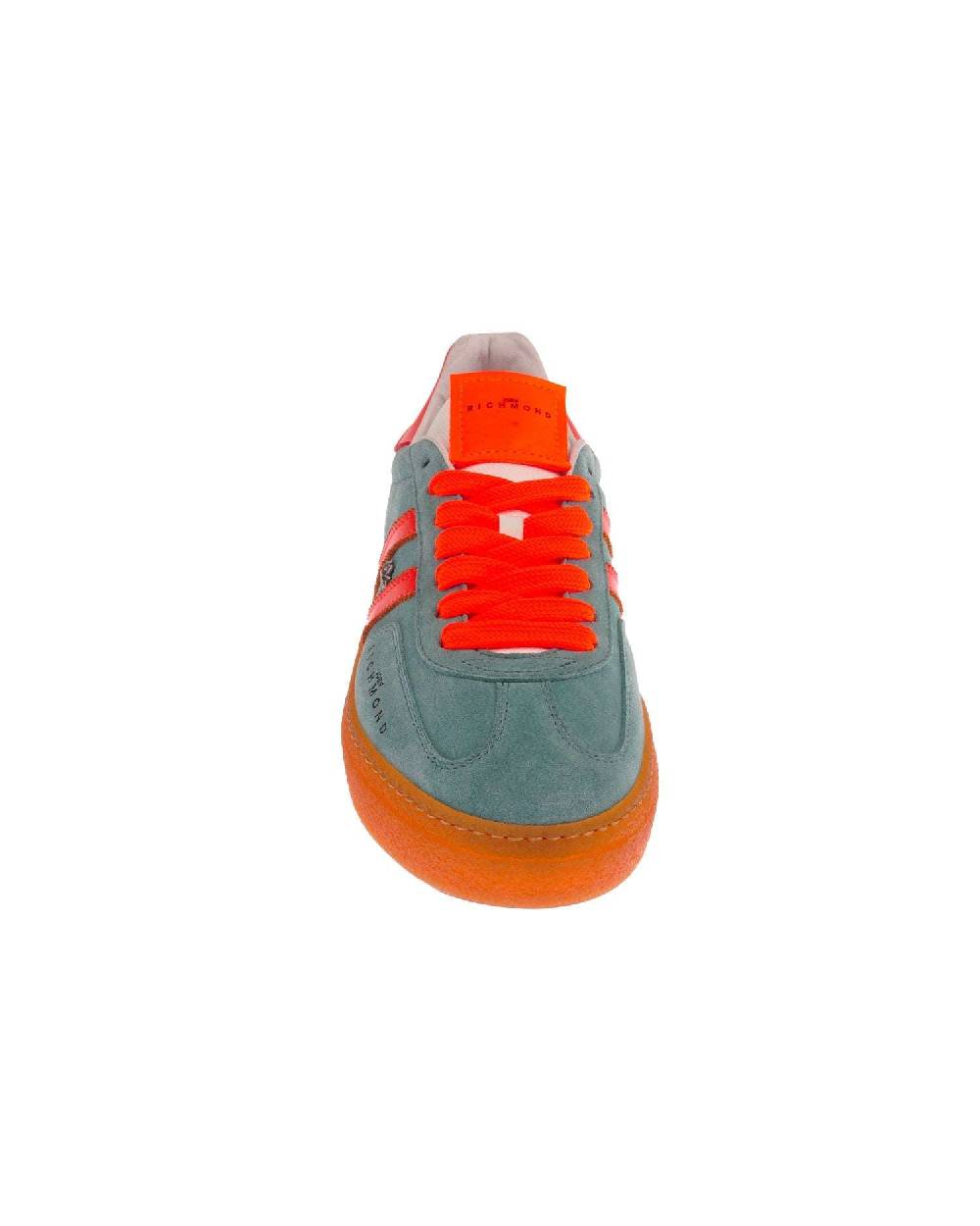 John Richmond Sneakers in pelle con logo e bande laterali Shopping Online