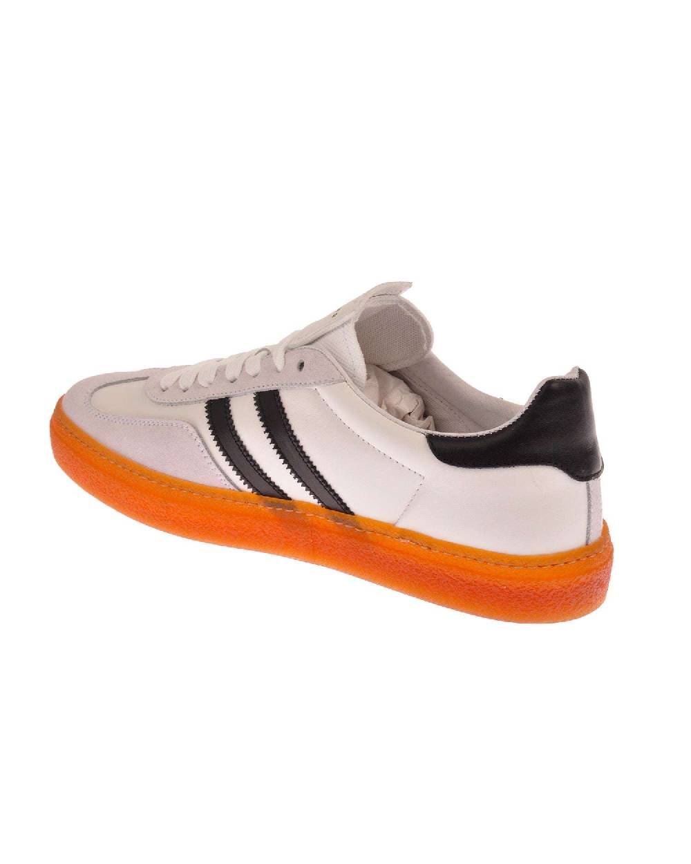 John Richmond - RICHENKA Sneakers in pelle con logo e bande laterali Affare Del Giorno