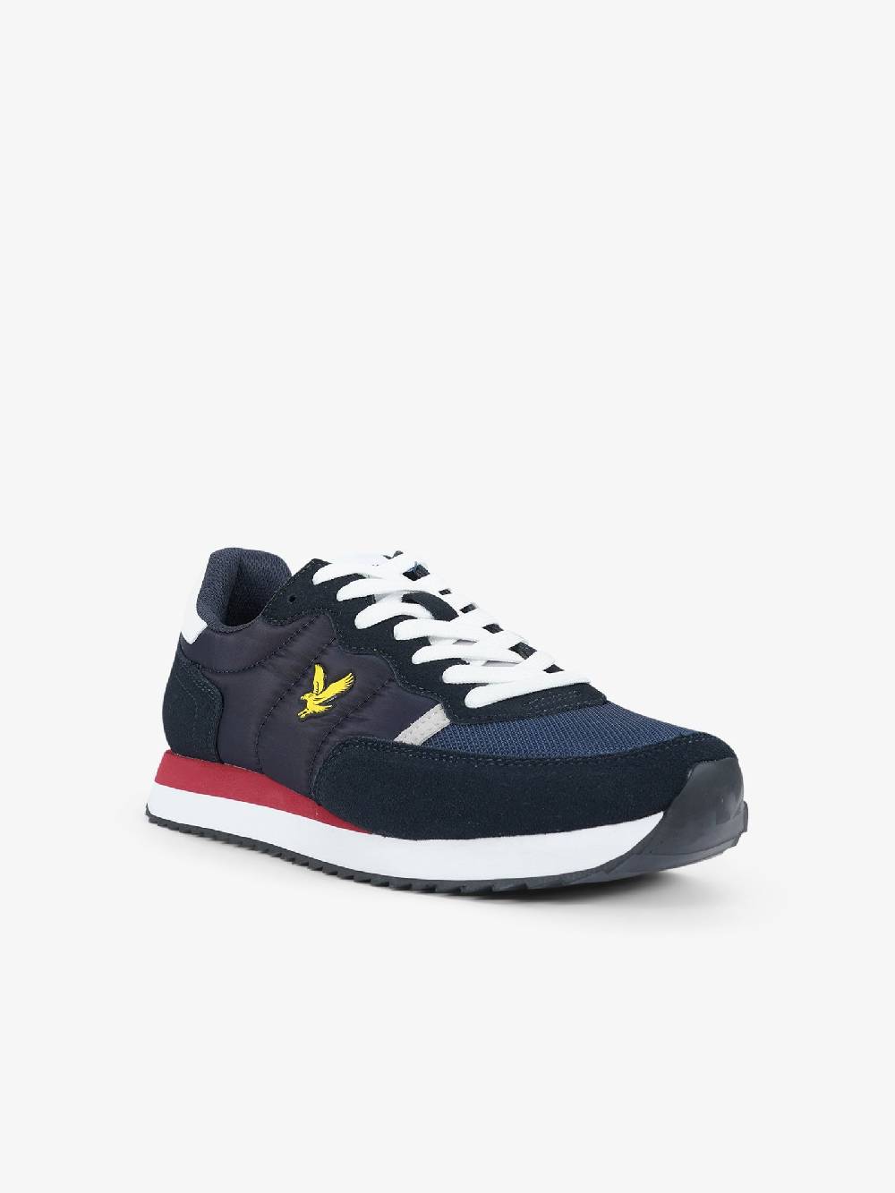 LYLE & SCOTT Sneakers Dyce uomo pelle sintetica blu Vendita Economica