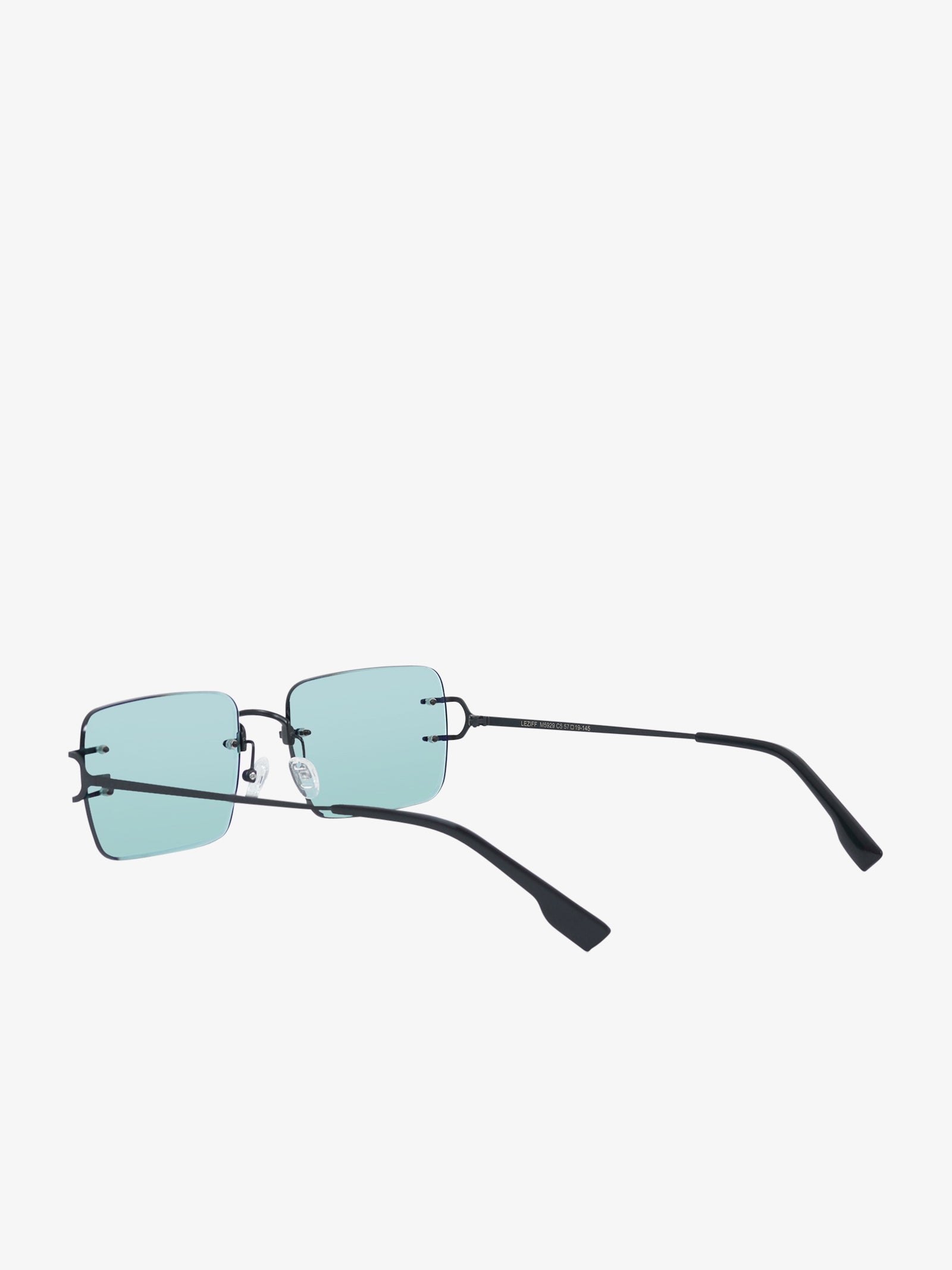 LEZIFF Occhiali da sole M5929 uomo alluminio verde In Linea