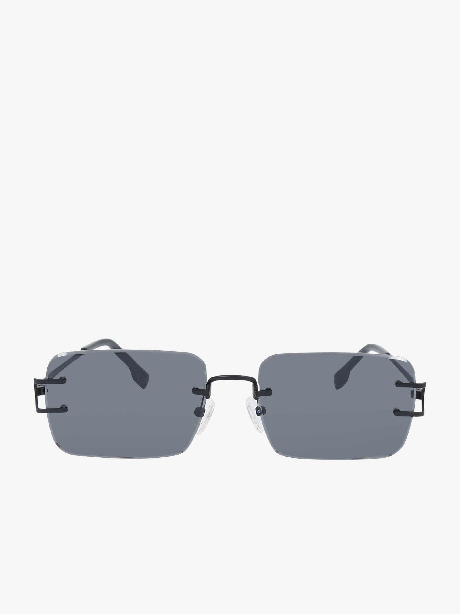 LEZIFF Occhiali da sole M5929 uomo alluminio nero Nuovo