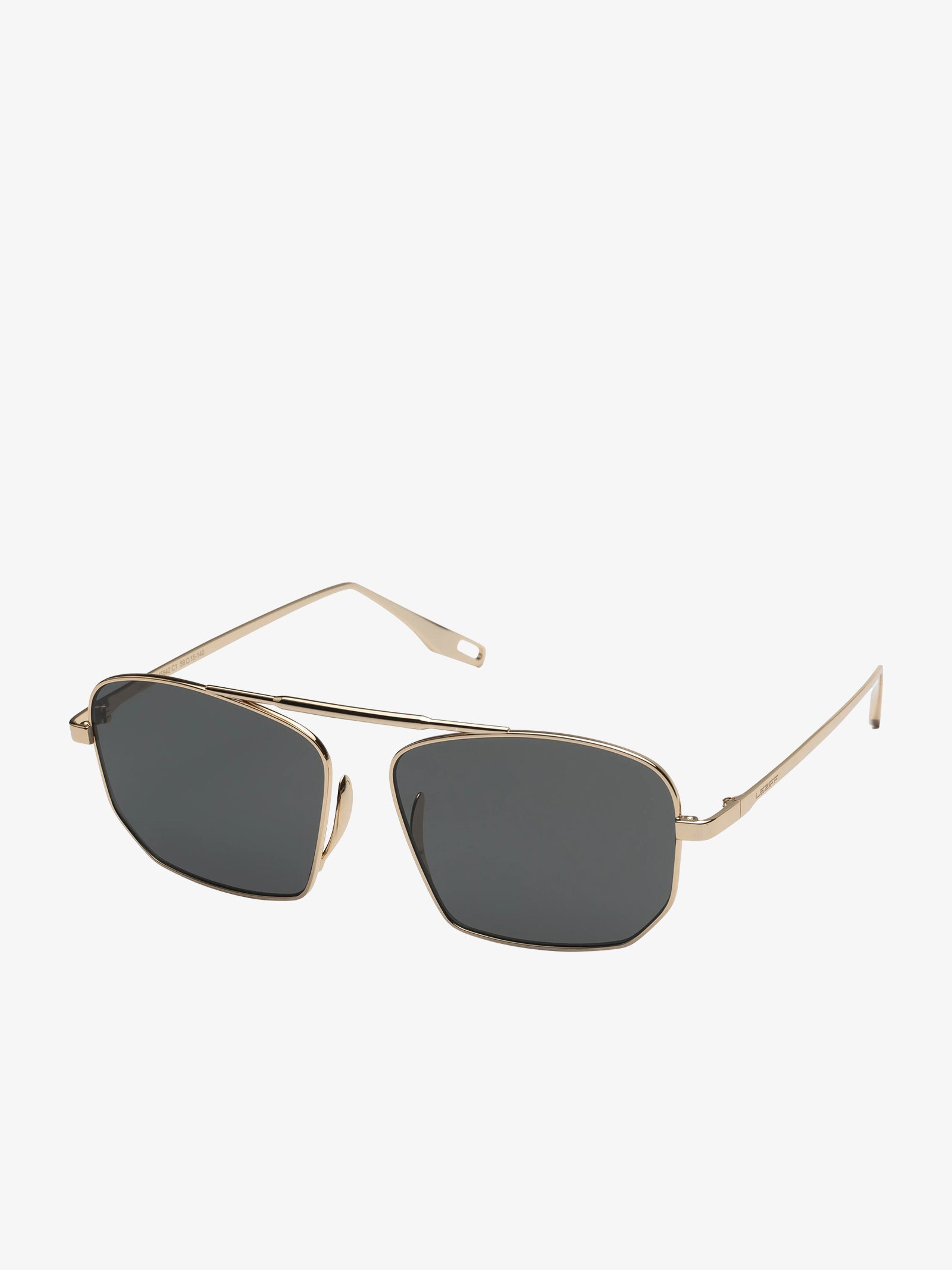 LEZIFF Occhiali da sole ASPEN uomo metallo nero