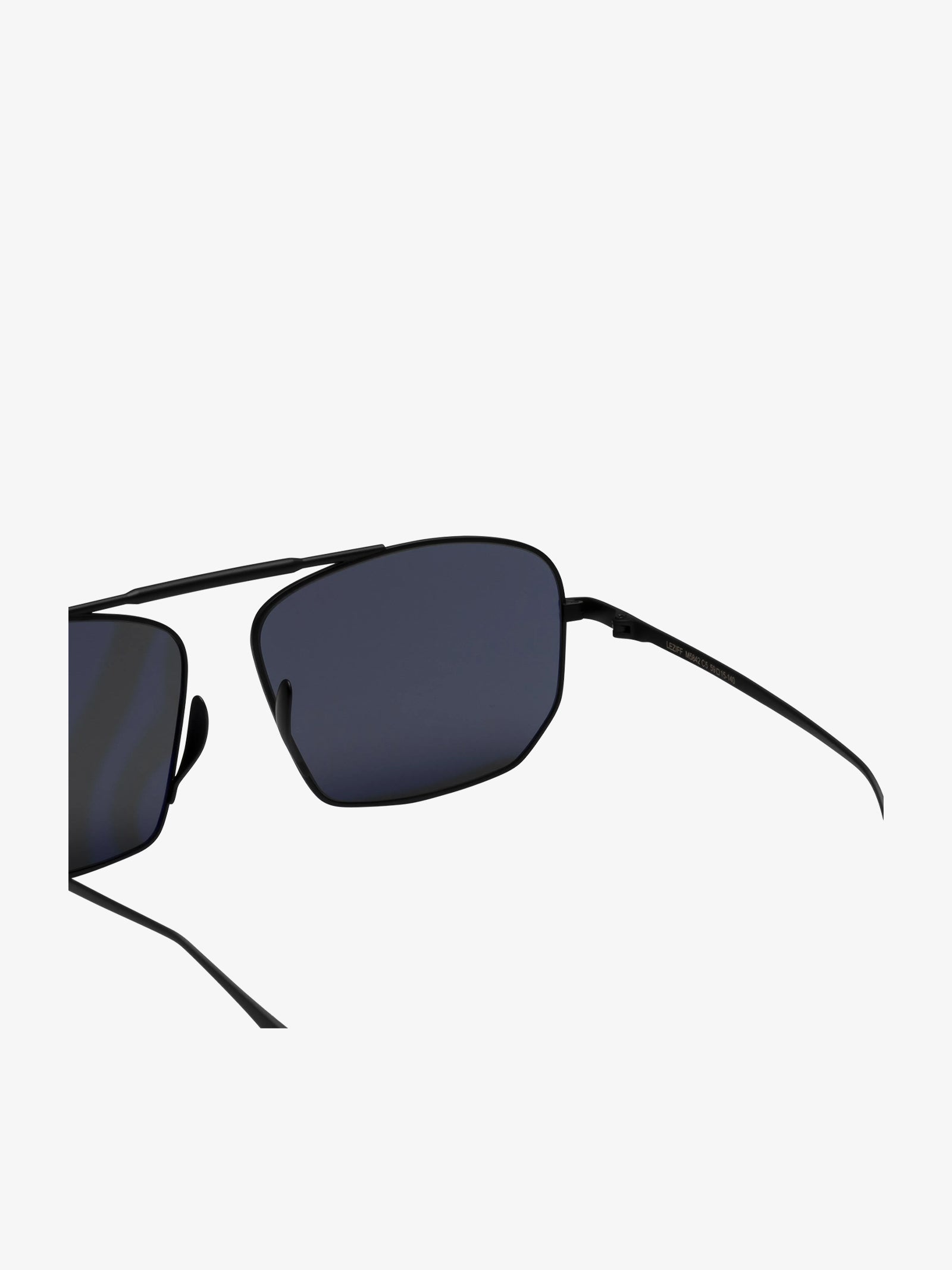 LEZIFF Occhiali da sole ASPEN uomo metallo nero Promozione