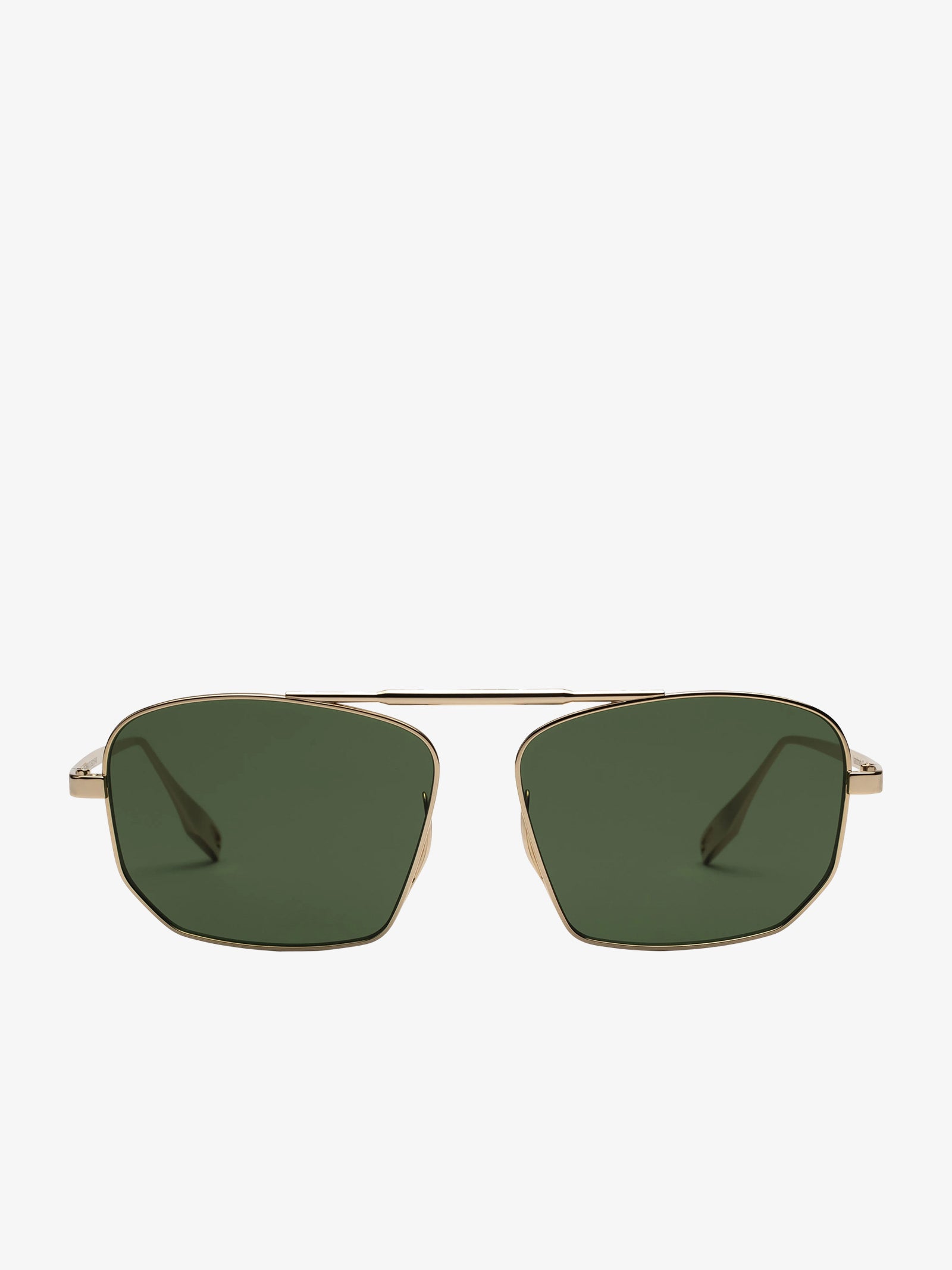 LEZIFF Occhiali da sole ASPEN uomo metallo verde Spedizione Gratuita