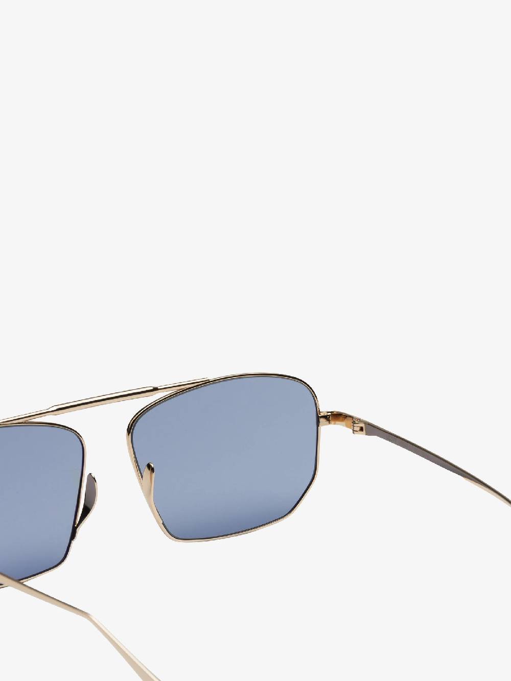 LEZIFF Occhiali da sole ASPEN uomo metallo blu Solo un giorno rimasto
