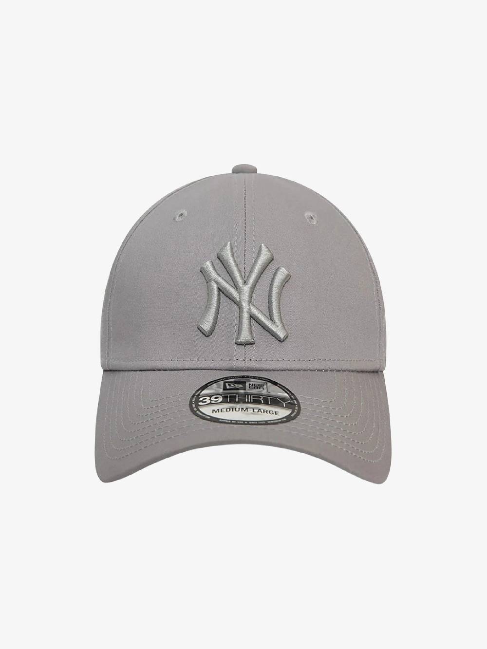 NEW ERA Cappello 39THIRTY New York Yankees League Essential 60503617 cotone grigio Consegna Veloce