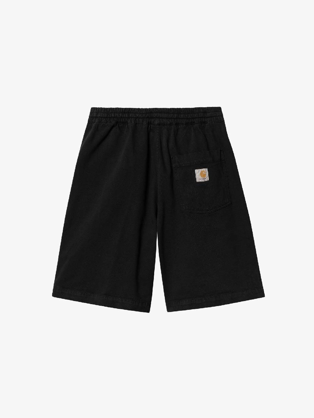 CARHARTT WIP Bermuda Floyde I033587_ uomo cotone nero Saldi