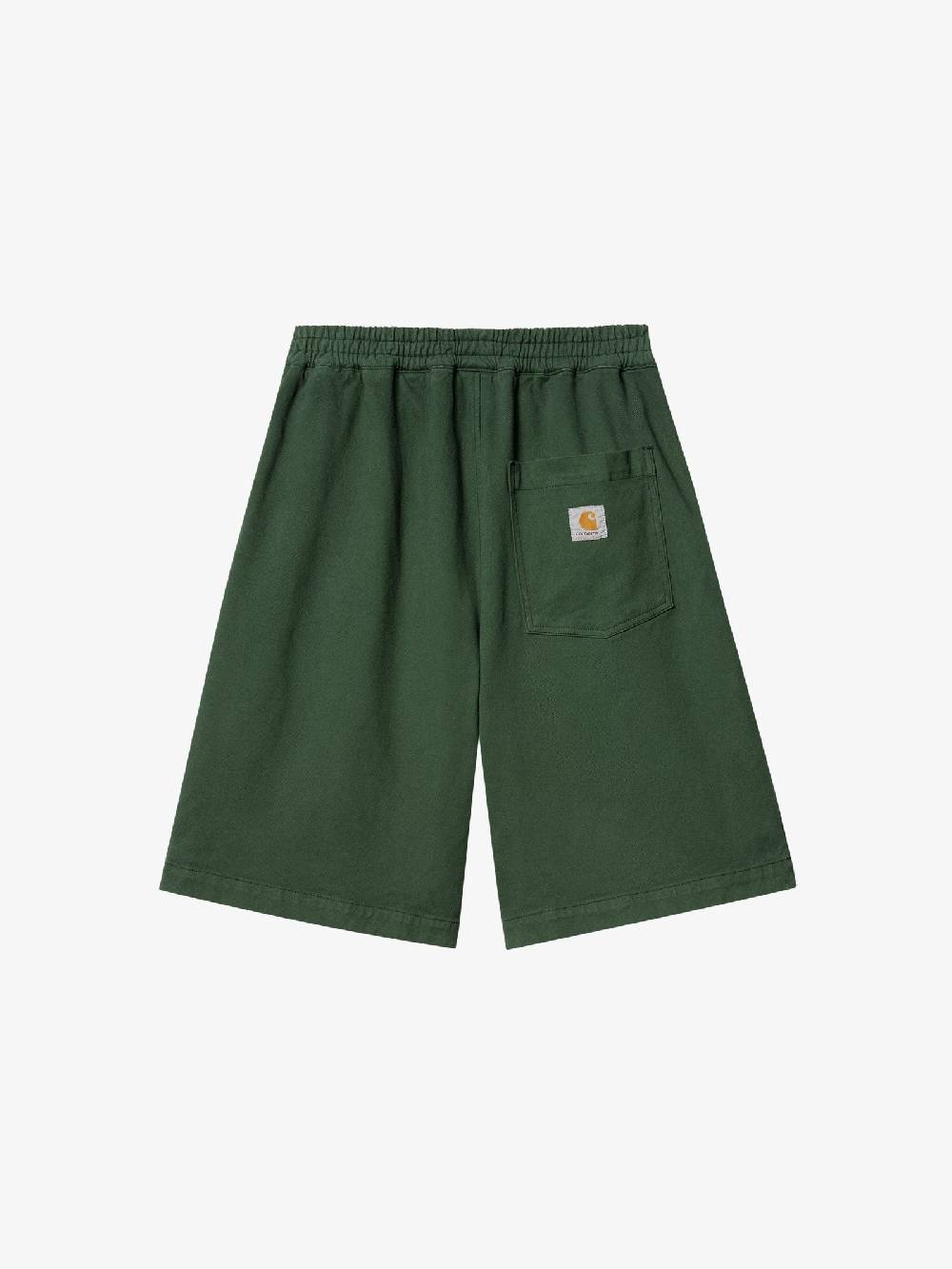 CARHARTT WIP Bermuda Floyde I033587_ uomo cotone verde Offerte