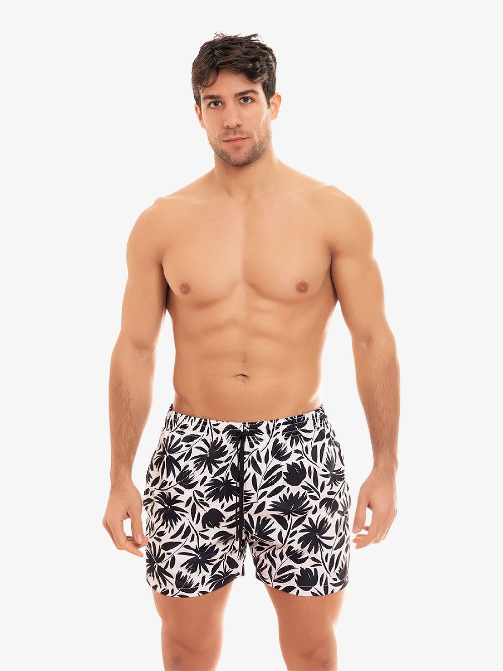 MOVE BEACHWEAR Costume da bagno Boxer Saint Vincent con stampa SVN PRINT 24 uomo nero Vendita Economica