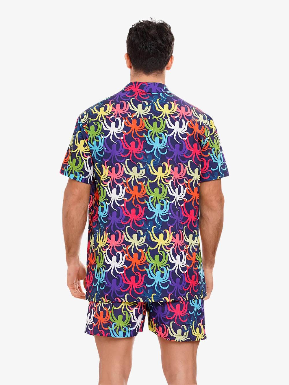 MOVE BEACHWEAR Camicia Bowling con stampa CAMICIA PRINT 24 uomo multicolor Moda