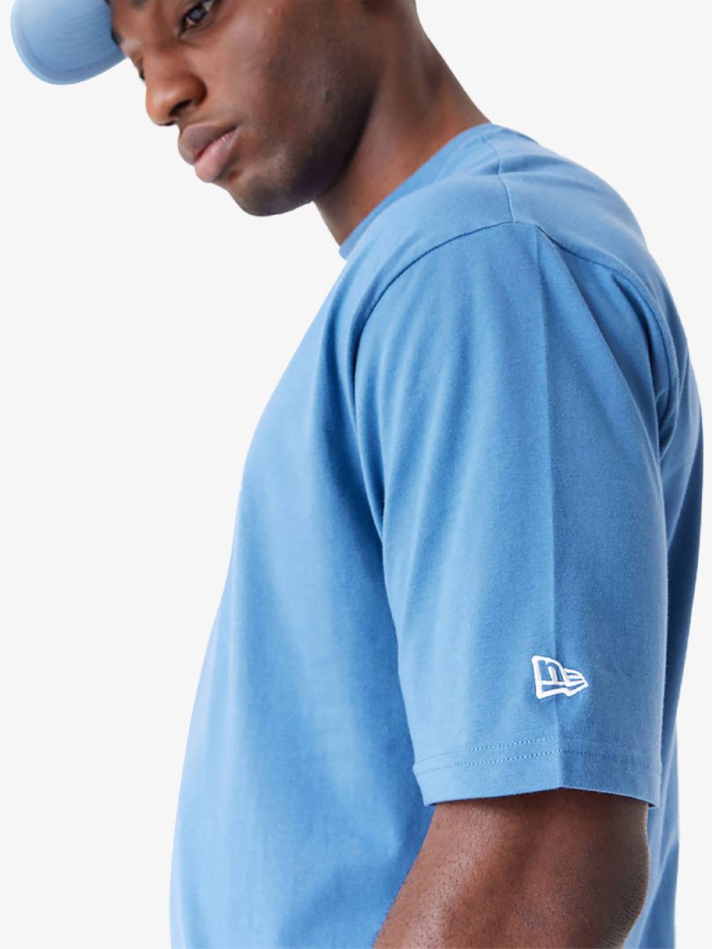 NEW ERA T-shirt Oversize LA Dodgers MLB World Series 60502659 uomo cotone azzurro 2025