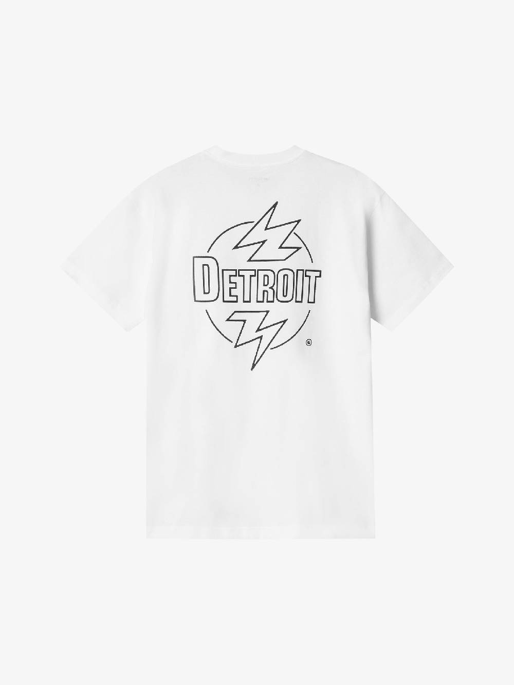 CARHARTT WIP T-shirt S/S Ablaze I033639_ uomo cotone bianco Promozione