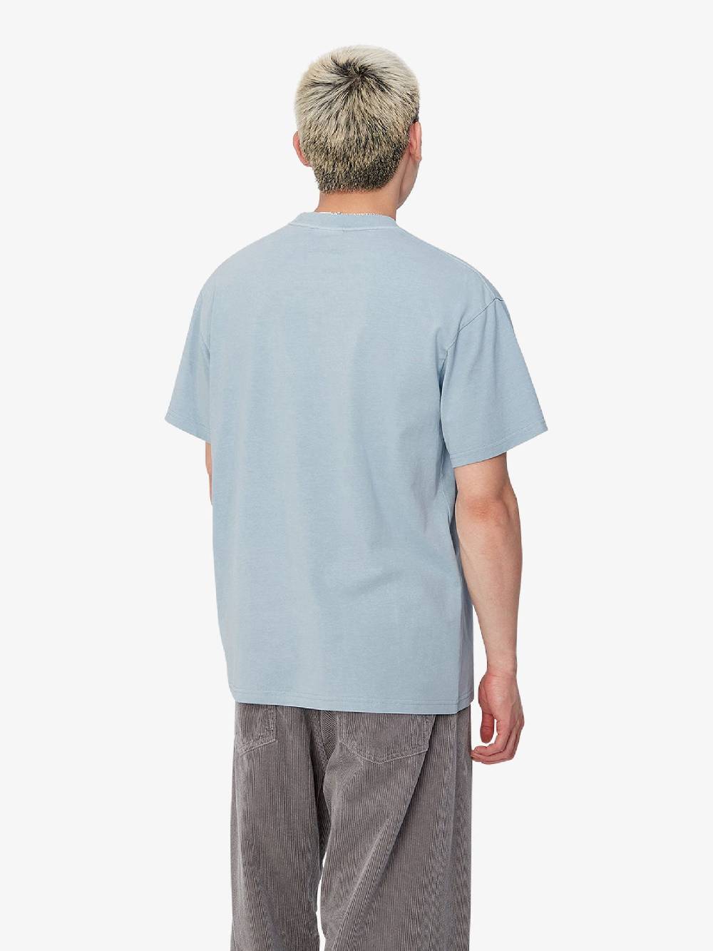 CARHARTT WIP T-shirt S/S Duster Script I033622_ uomo cotone grigio Acquista Ora