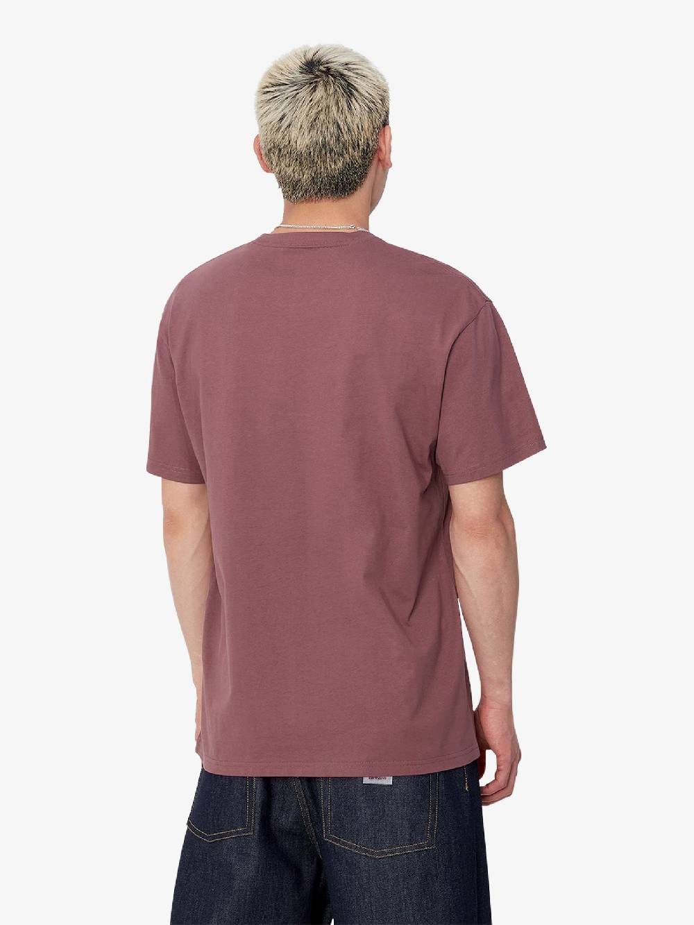 CARHARTT WIP T-Shirt S/S Chase I026391_00R_XX uomo in cotone bianco Sottocosto