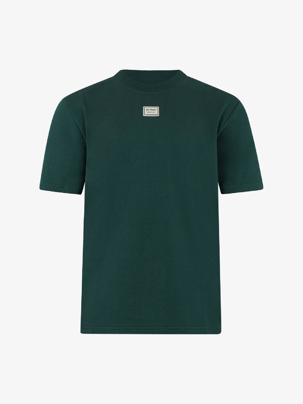 YES LONDON T-shirt XM4116 uomo cotone verde Offerta