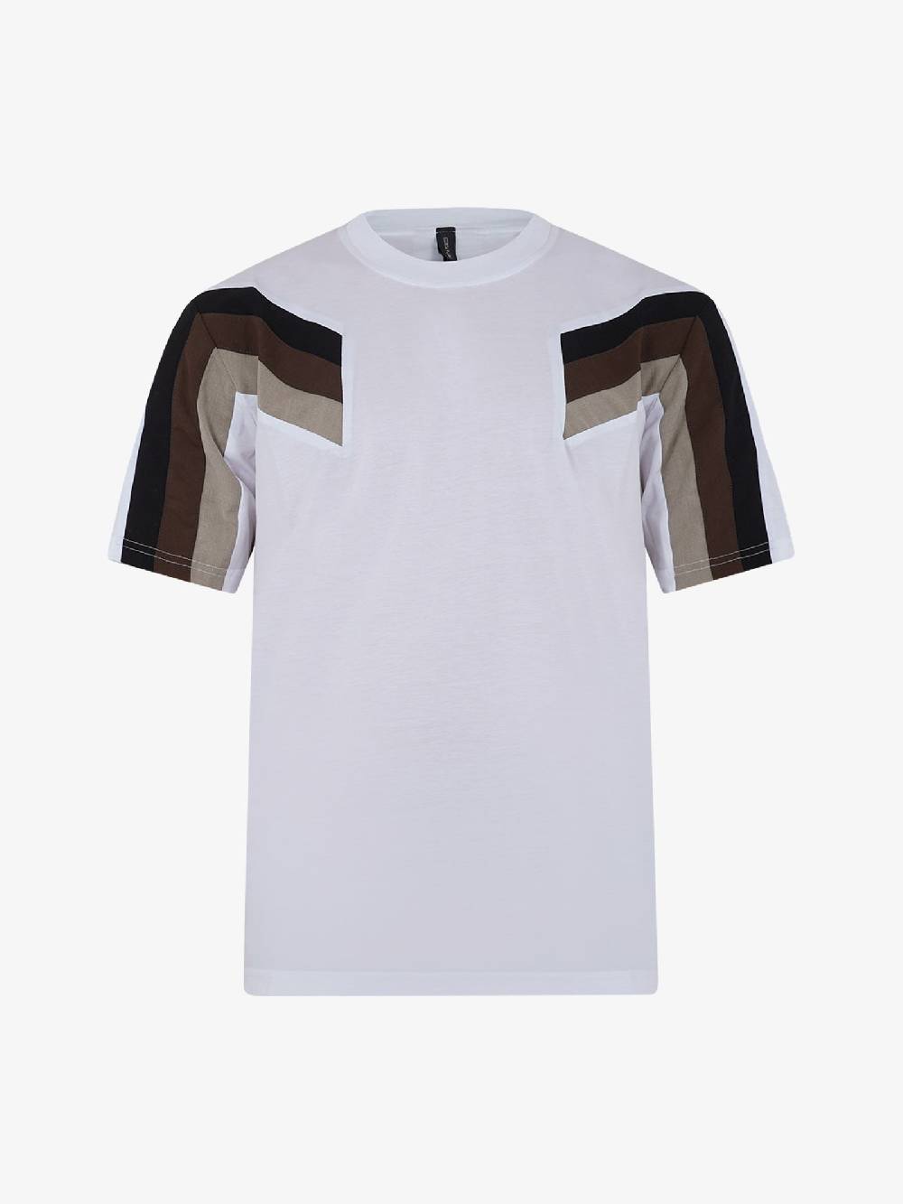 PRET A PORTER T-shirt girocollo con stampa M9M2752 uomo cotone bianco Online