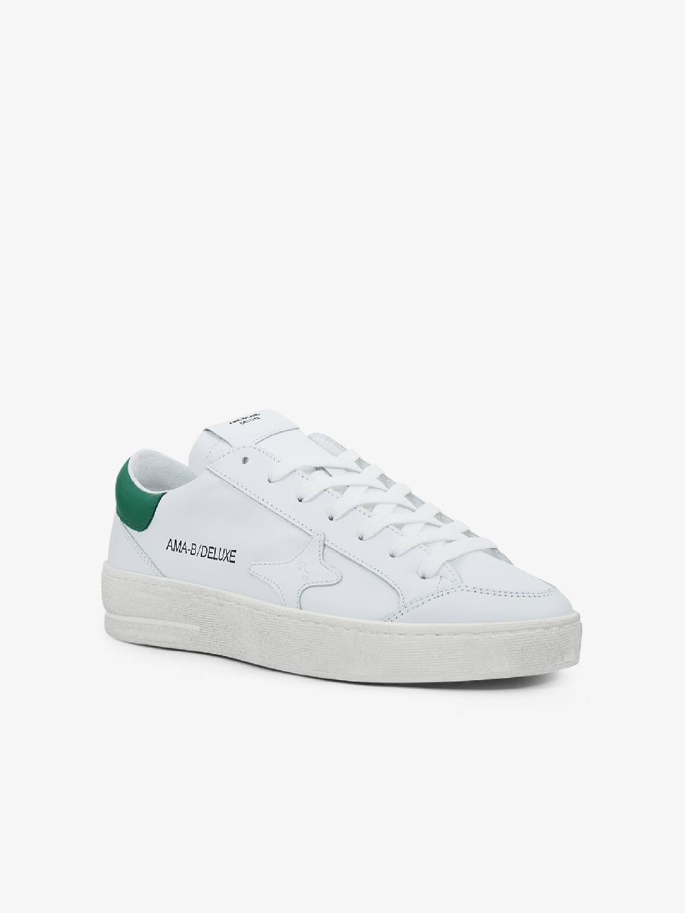 AMA BRAND Sneakers 2778V uomo pelle bianco Offerte